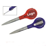 Lollipop tape measure ballpoint pen