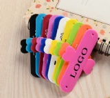 Custom smartphone silicone slap holder