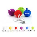 Phone Data Cable Or Charging Cable In Silicone Case