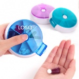 7 day Round Medicine pill box