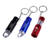 Extendable Bottle Opener with LED Flashlight keychain