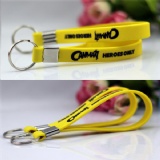 Silicone Wristband Keychain