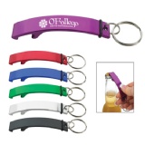 Aluminum Bottle Opener with Keychain