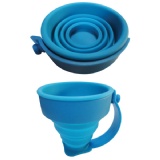 Silicone Folding Cup with Handle