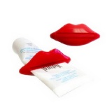 Red Lip Toothpaste Dispenser
