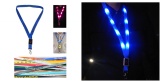 LED Flashing Nylon Lanyard