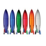 Rocket Shape Multicolor Ballpoint Pen