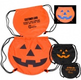 Pumpkin Drawstring Backpack bag