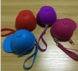 Silicone Baseball Cap Shape Purse