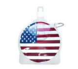 American flag Collapsible Water Bottle,4th July