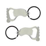 Foot Bottle opener with keychain